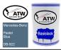 Preview: Mercedes-Benz, Pastel Blue, DB-922: 500ml Lackdose, von ATW Autoteile West.